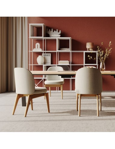 Siège design en bois pour espaces d’accueil professionnels