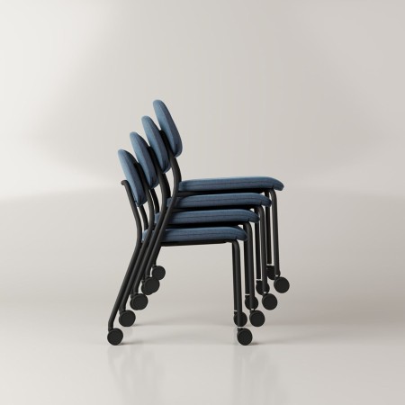 Empilage de chaises HS 261 pour espace de conférence ou formation