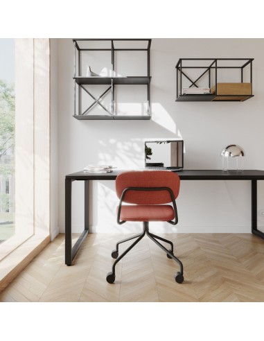 Chaise de bureau moderne Hens HS 4K0 en finition rembourrée – idéale pour coworking et open space