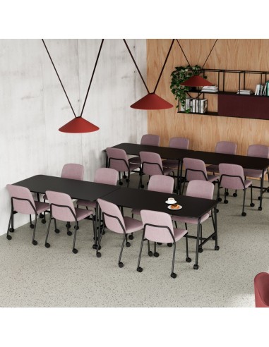 Chaise professionnelle Hens HS 261 H adaptée aux salles polyvalentes