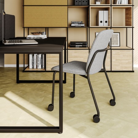 Dossier haut rembourré chaise Hens HS 261 H pour confort prolongé