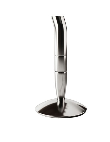 Pied de bureau Enosi en finition chrome