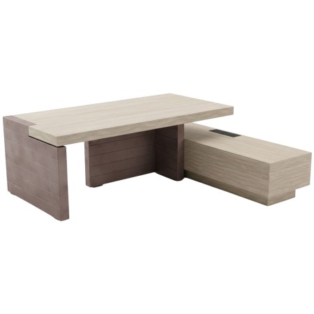 Bureau de direction premium avec rangement latéral – Jera