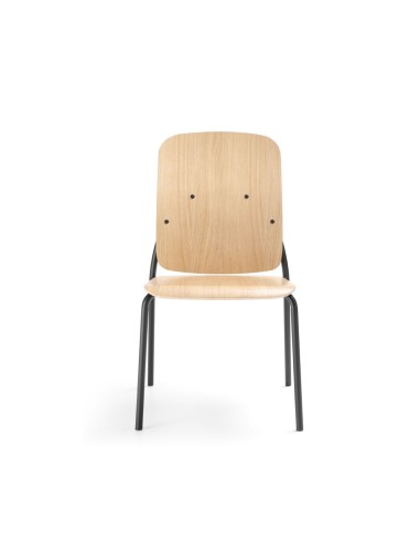 Chaise Hens HS 215 H en placage bois naturel