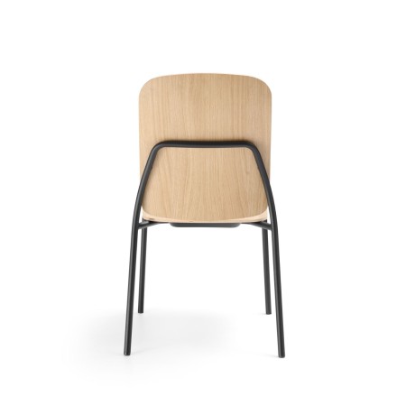 Chaise Hens HS 215 H vue arrière structure acier