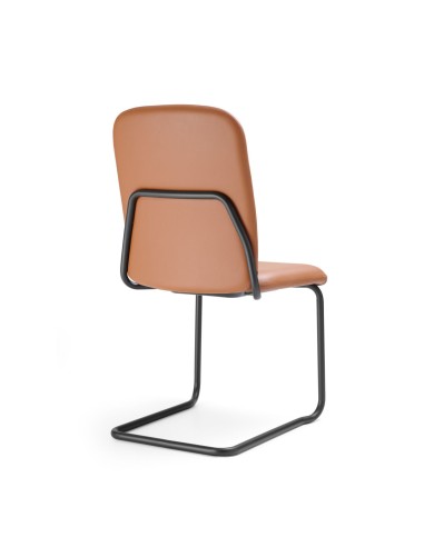 chaise Hens HS 231 H structure métallique noire vue de dos