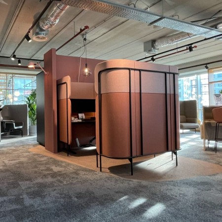 Poste acoustique avec alcôve latérale - Leaf Pod 2