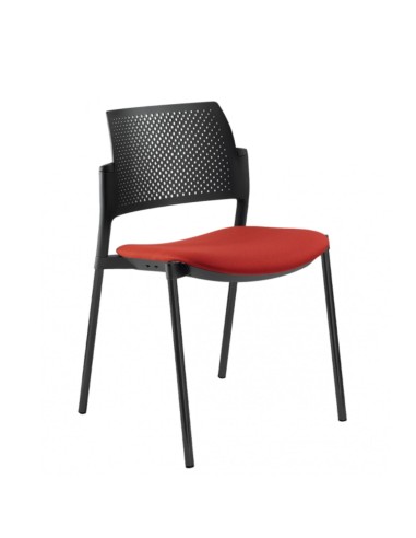 chaise pour salle d’attente avec dossier ajouré Kyos avec siège confort