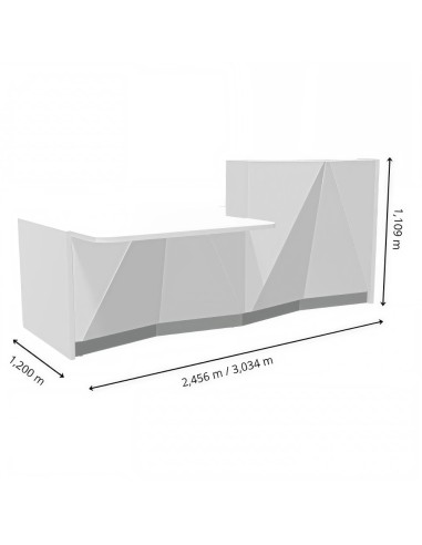 Dimensions avec 2 longueurs disponibles