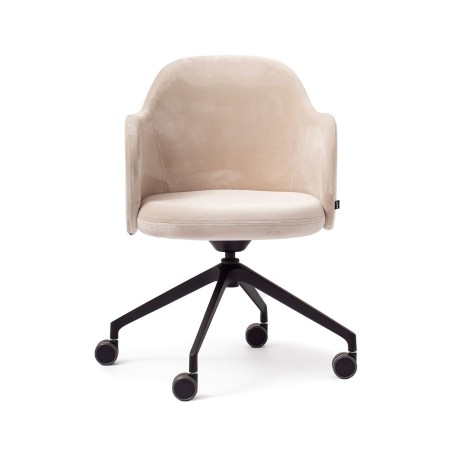 Chaise de réunion Flos FS KP 4W vue de face sur fond blanc