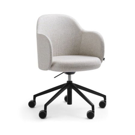 Chaise de bureau Flos FS KP 5R – piètement étoile à roulettes