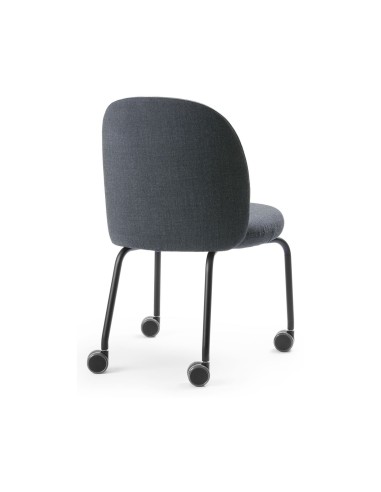 Assise rembourrée et dossier incurvé de la chaise Flos FS K 260