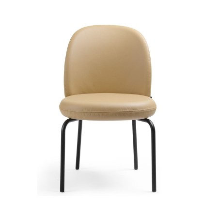 Vue de face de la chaise Flos FS K 215 sans accoudoirs