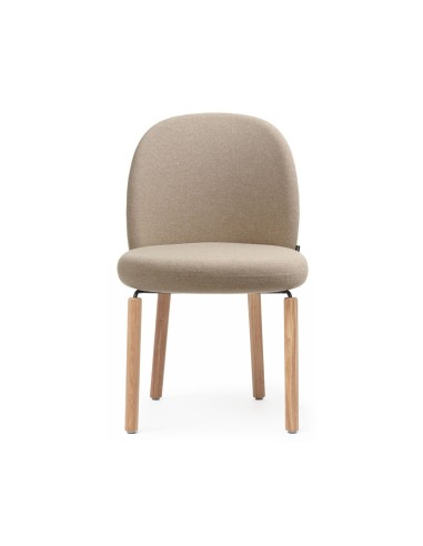 Chaise Flos FSW K 740 en tissu beige vue de face