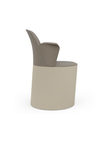 Chaise Haali HL GR P pour salle de conférence ou espace lounge