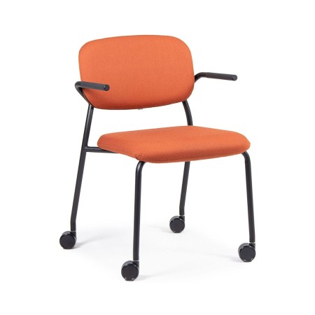 Modèle Hens HS 260 4N rembourré avec structure noire et accoudoirs arrondis