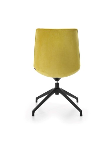 Chaise de conférence premium avec design moderne et confortable, branches en métal de derrière