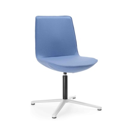 dossier bas rembourré chaise de réunion Lumi pour espaces pro suisses