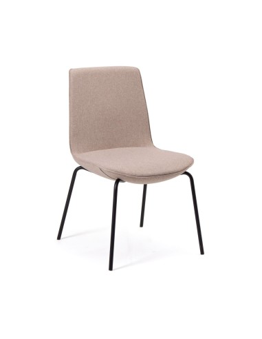 chaise polyvalente premium Lumi LM215 coque rembourrée vue trois quarts