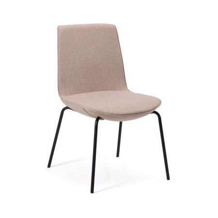 chaise polyvalente premium Lumi LM215 coque rembourrée vue trois quarts