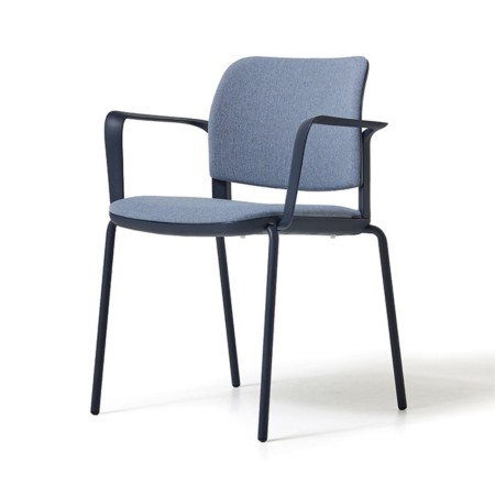 Chaise de conférence avec tablette écritoire pour salles de formation