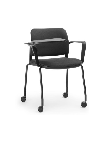 Chaise de formation pédagogique avec tablette pour écrire et prendre des notes VOLO