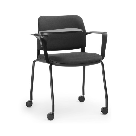 Chaise de formation pédagogique avec tablette pour écrire et prendre des notes VOLO