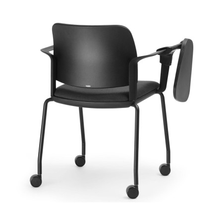 Chaise de formation avec tablettes pour prise de notes en auditorium