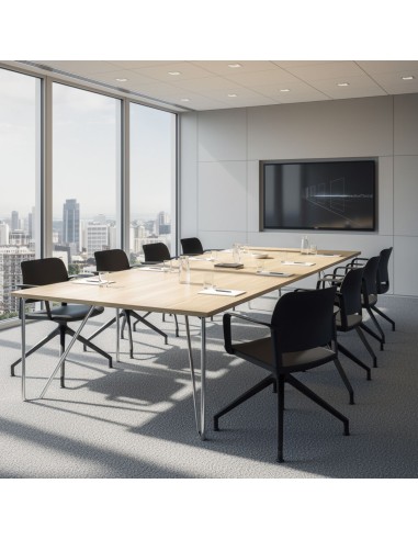 Salle de réunion en ville suisse pour les entreprise helvétiques exigeantes avec chaise Volo