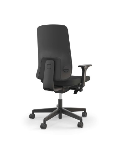 Fauteuil de bureau ergonomique noir réglable – Prompt Too | MonBureau SA