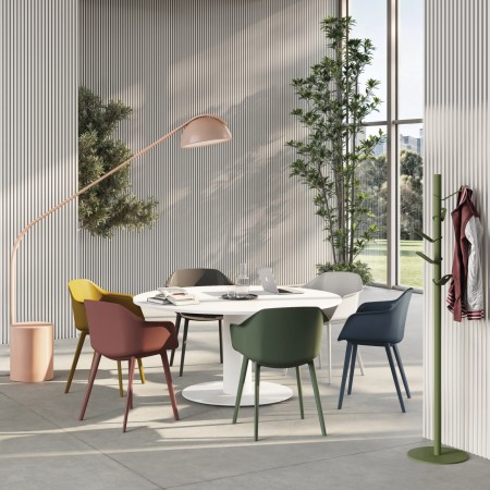 Chaise de réunion 4 pieds F05 LAS | Design & confort bureau 2