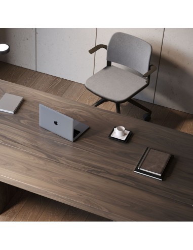 Bureau à Zürich avec chaise Volo avec roulettes