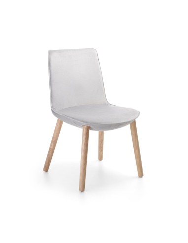 Chaise de réunion et restauration Lumi design sobre pour lieux d’accueil