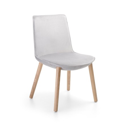 Chaise de réunion et restauration Lumi design sobre pour lieux d’accueil