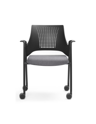 Chaise de réunion design Momo MO 260 pour espaces collaboratifs