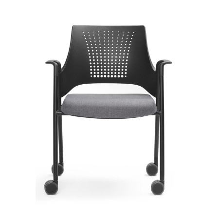 Chaise de réunion design Momo MO 260 pour espaces collaboratifs