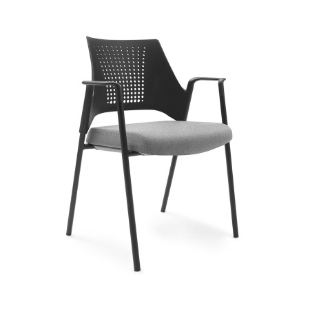 Chaise Momo 220 design dynamique pour salle de conférence