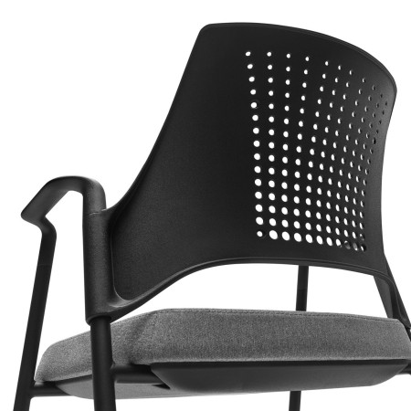 Dossier plastique perforé de la chaise de conférence Momo 220