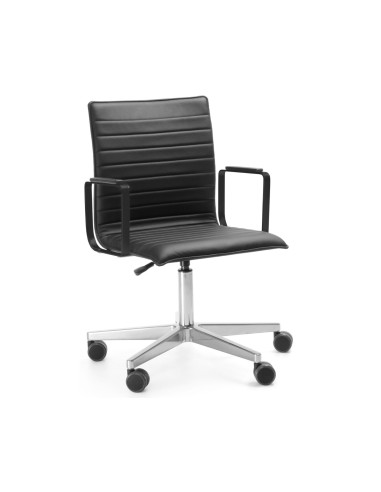 Chaise de conférence Orte 3DH 102 avec mécanisme rotatif 3D et accoudoirs