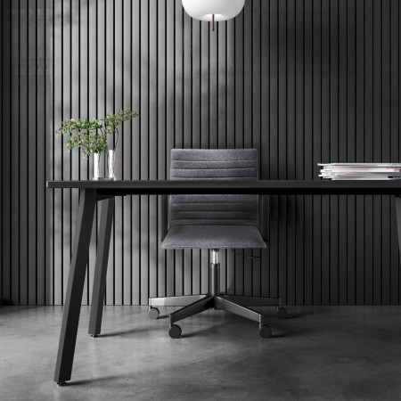 Vue de face chaise Orte 3DH 102 avec assise ergonomique en bureau suisse