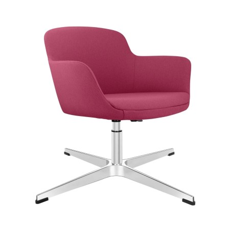 Coloris rose de la chaise pour visiteur haut de gamme DANAE