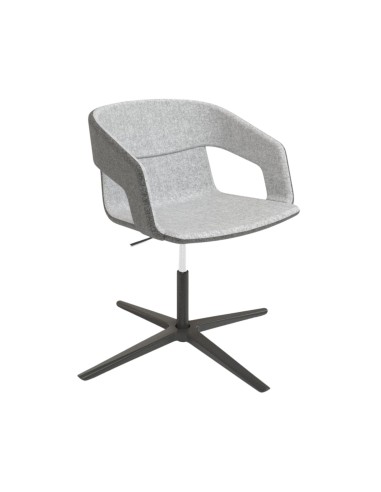 Chaise de réunion TWIST&SIT avec piètement étoile