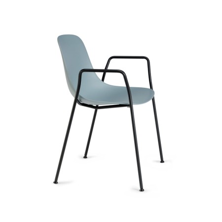 Chaise extérieure Pure Loop Mono avec accoudoirs 2