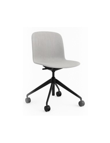 Chaise Relief pivotante sur roulettes réglable en hauteur