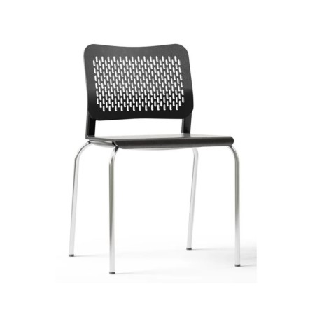 Chaise formation empilable en plastique -Wait