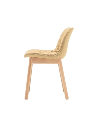 Chaise rembourrée et  pieds en bois - Baltic 2 Soft Duo