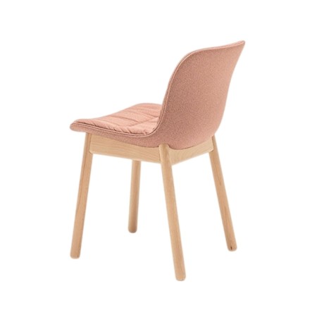 Chaise rembourrée et  pieds en bois - Baltic 2 Soft Duo