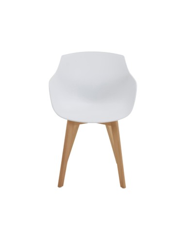 Chaise scandinave design avec pied bois - Billy - 3764 - Sitek