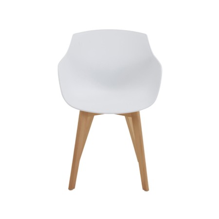 Chaise scandinave design avec pied bois - Billy - 3764 - Sitek