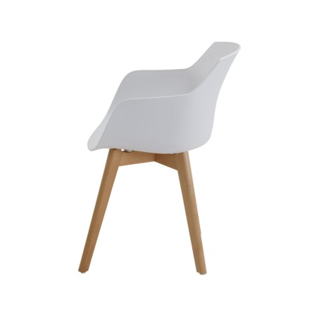 Chaise scandinave design avec pied bois - Billy - 3764 - Sitek